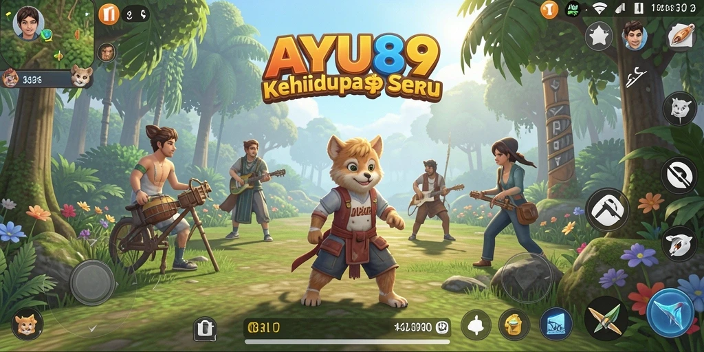 Tampilan gameplay AYU89 yang menarik dan interaktif.