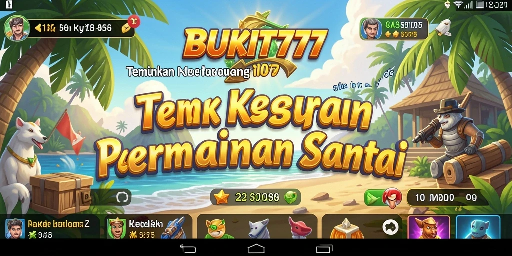 Tampilan menarik gameplay BUKIT777 yang menghibur.