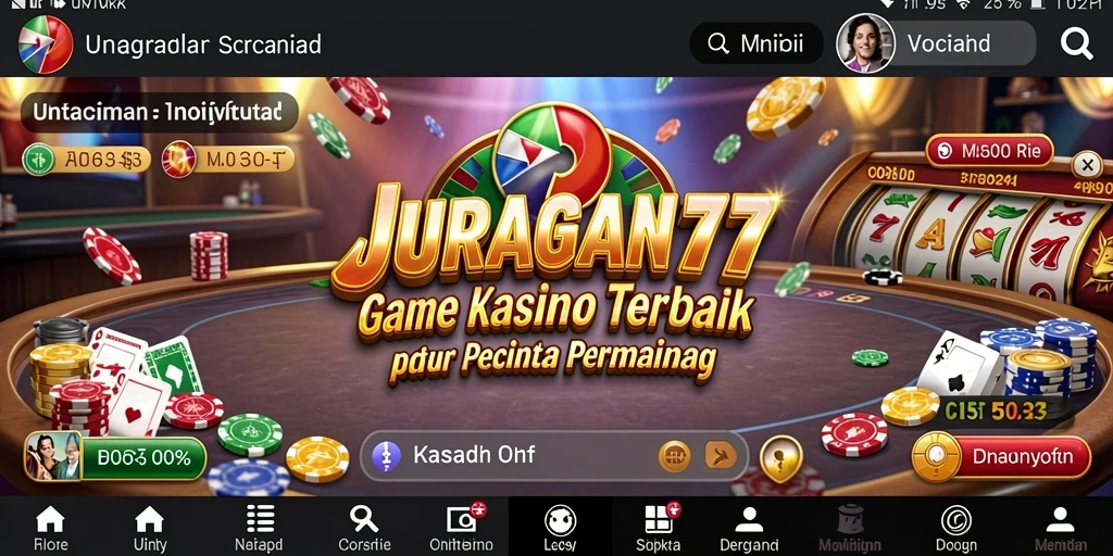 Tampilan gameplay JURAGAN77 yang menarik dan mendebarkan.