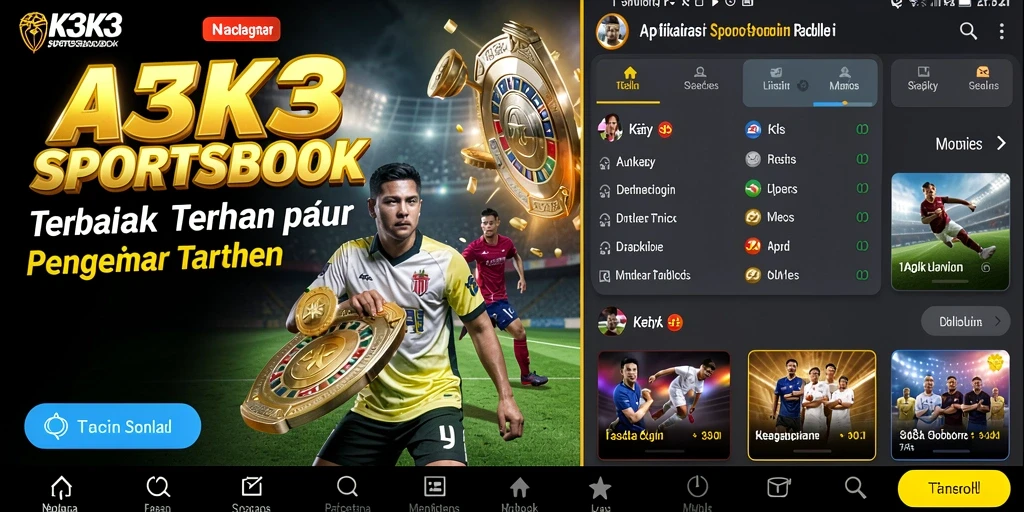 Tampilan gameplay K3K3 yang menarik dan interaktif.
