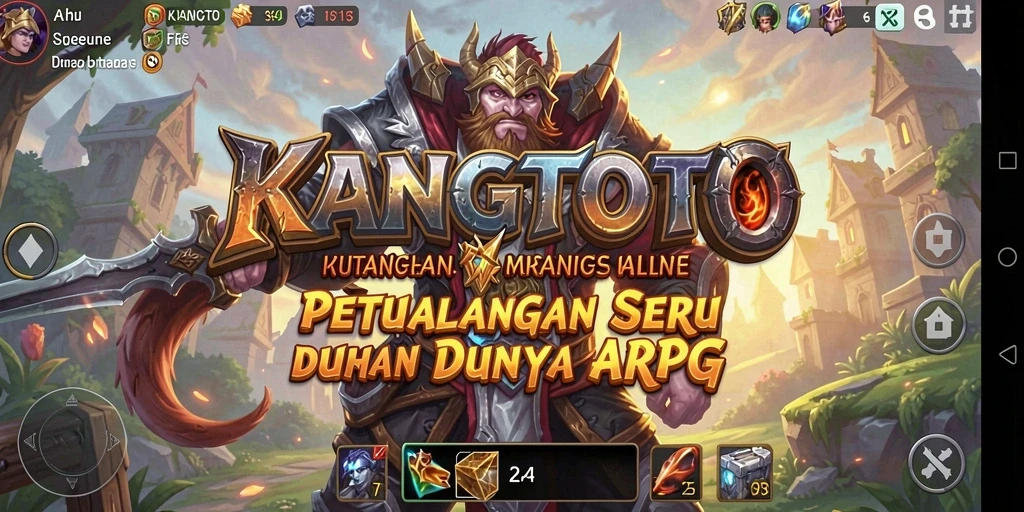 Tampilan gameplay menarik dari KANGTOTO dalam aksi ARPG.