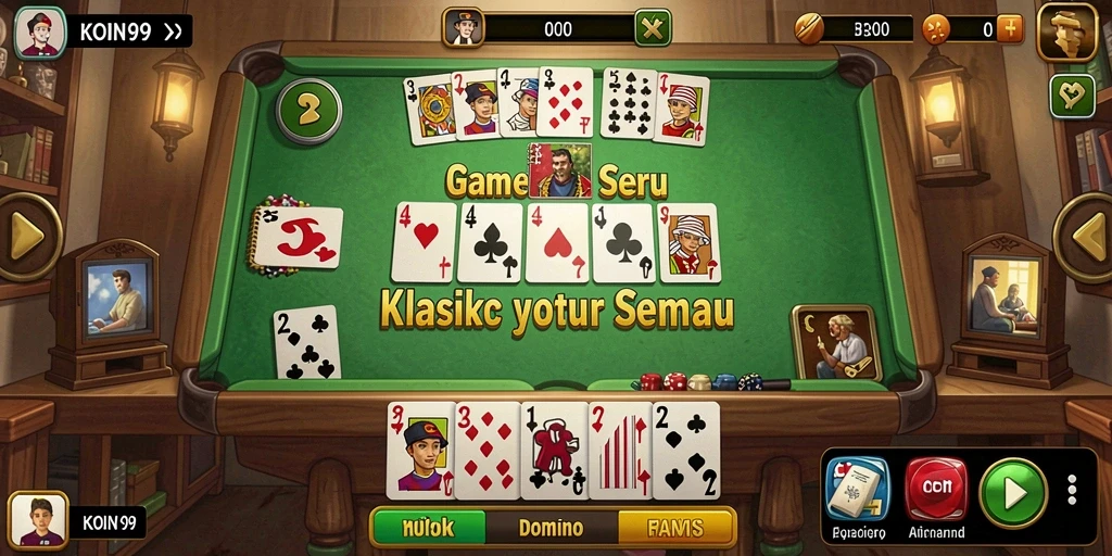 Screenshot gameplay KOIN99 yang menarik dan seru.