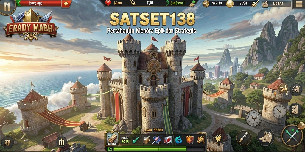 Gameplay menara pertahanan yang intens dan seru.