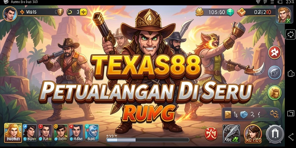 Tangkapan layar gameplay TEXAS88 yang penuh aksi dan petualangan.