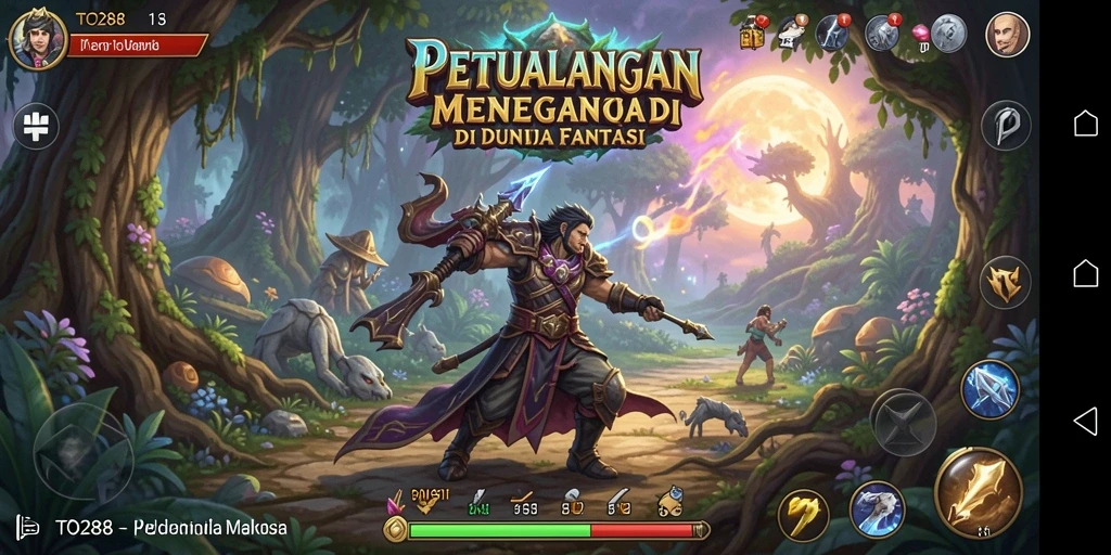 Tampilan gameplay seru TO288 dengan petualangan menantang.