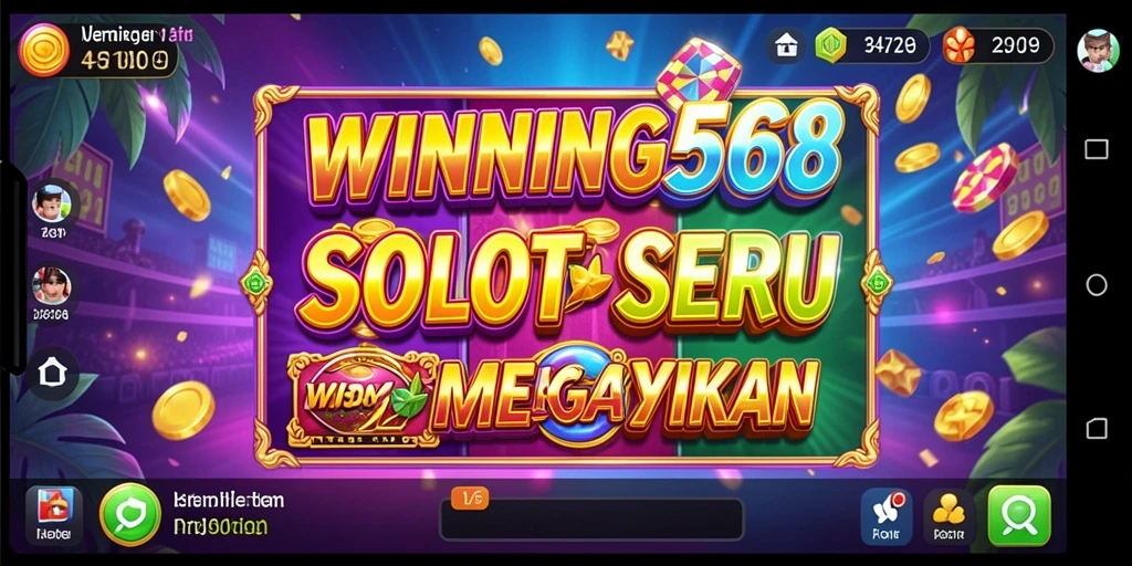 Tampilan gameplay slot yang seru dan penuh warna.